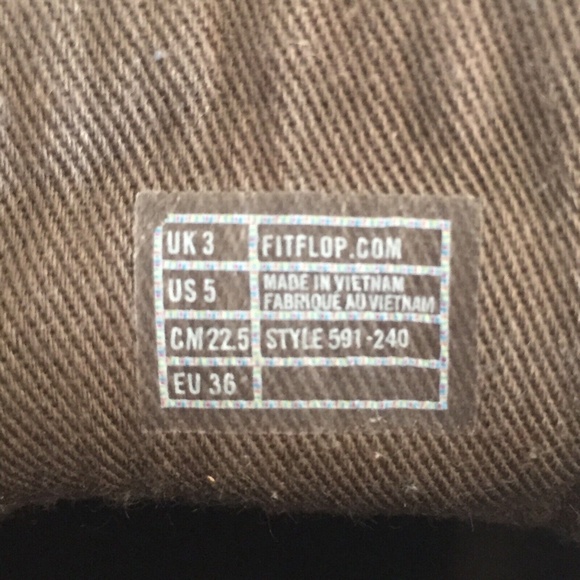 Fitflop Women's Chuk Kamoc Suede Ankle Boots Chukka Booties Lace-Up Size 5 EUC - Picture 12 of 13